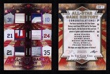 2019 Leaf ITG Used Sports Magenta /4 Paul O'Neill Mike Piazza Hideo Nomo HOF