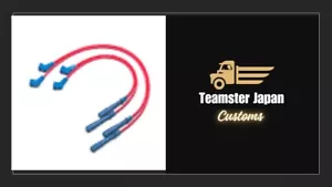 JDM FUJITA ENG OEM DW-R18-F01 Mazda NB8C/6C DEMIO Racing Plug Cord - Picture 1 of 5