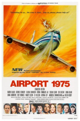 AIRPORT 1975 #1 - MOVIE POSTER 11"X17 OR 12"X18" BUY ANY 2 GET ANY 1 FREE!