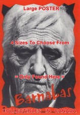 DARK SHADOWS 1993 #1 Barnabas VAMPIRE Old = POSTER Trading Card 4 SIZES 14"-19"