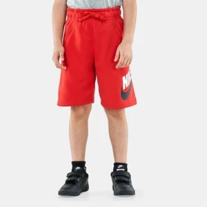 Nike Kids’ Sportswear Club Fleece Shorts (Older Kids) Red Size XS NWT - Picture 1 of 2