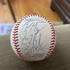 2006 Connecticut Defenders Signed Baseball 7 Autos
