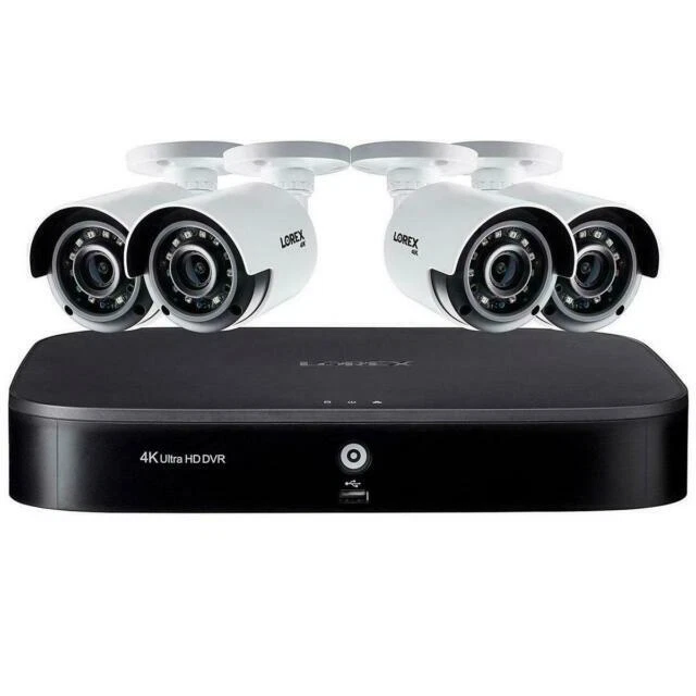 LOREX 4K ULTRA HD 8 CHANNEL SECURITY SYSTEM W/ 2 TB DVR *DM - Image 1 of 1