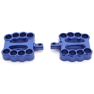 Rear Passenger Foot Pegs For Harley Dyna Low Rider Street Bob Sportster 883 1200 - Picture 1 of 7