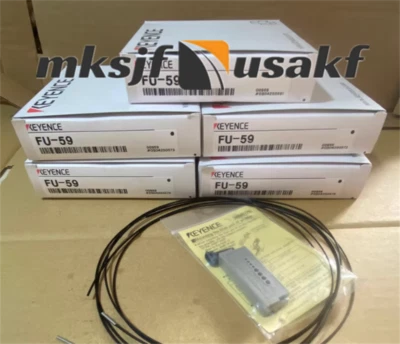 Keyence FU-59 Fiber Optic Sensor New Free shipping DHL delivery  US Free tax - Image 1 of 4