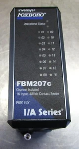 Foxboro Invensys FBM207c P0917GY KANAL ISOLIERT 16 EINGÄNGE 48VDC KONTAKTSINN - Bild 1 von 10