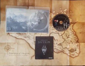 Skyrim PS3 Complete With Map & Manual - Picture 1 of 3