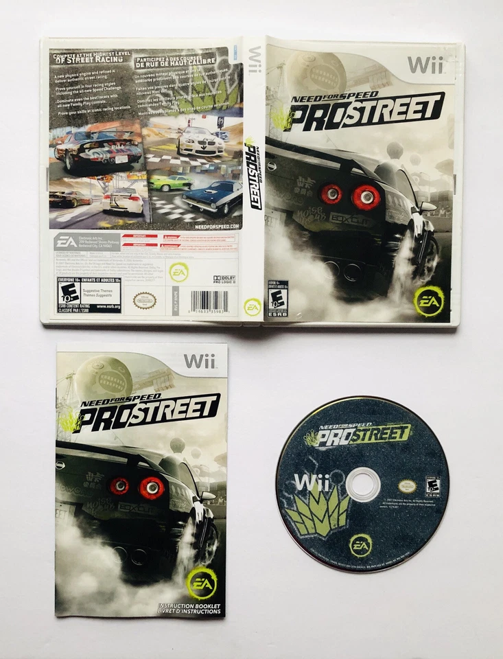 Need For Speed Pro Street - Nintendo Wii - CIB - Image 1 of 1