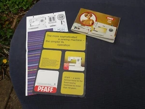 PFAFF 1221 / 1222 Nähmaschine Bedienungsanleitung - Bild 1 von 13