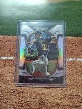 2023 Panini Select Concourse Silver Prizm #28 Jacob Misiorowski. Brewers Rookie