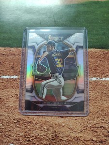 2023 Panini Select Concourse Silver Prizm #28 Jacob Misiorowski. Brewers Rookie