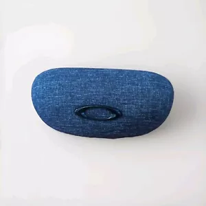 Oakley Ellipse O Sunglass Case Crosslink Grey Hard Clamshell EyeGlasses 7.5”Lng - Picture 1 of 5