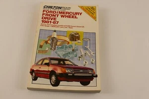 Chilton's Repair Manual 1981-87  Ford/Mercury Front Wheel Drive Part No. 7055 - Picture 1 of 6