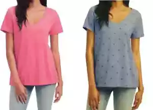 Splendid Women's Loose Fit V Neck Tee - Picture 1 of 19
