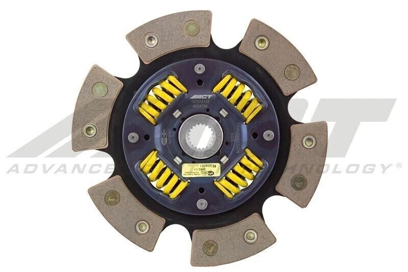 ACT 6224704 для гоночного диска 1995 Eagle Talon 6 Pad Sprung - Изображение 1 из 4