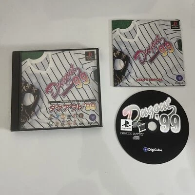 Pro Yakyuu Simulation Dugout 99 Baseball PS1 Sony PlayStation NTSC-J JAPAN Game - Image 1 of 4
