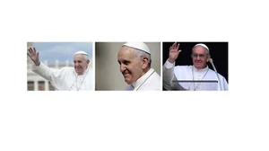 Papa Francesco I Bergoglio 3 Imanes 5x7 CM Imán Dios Bendiga La Home - Picture 1 of 1