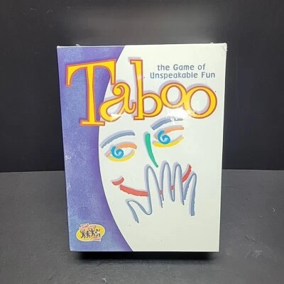 Vintage TABOO Board Game 200 Milton Bradley Unspeakable Fun (Sealed, New)  - Image 1 of 4