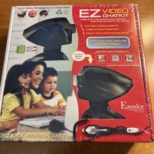 EZ Video Chatkit Ezonics Video Chat Kit Web Cam Camera Headsets New Factory Seal - Picture 1 of 6