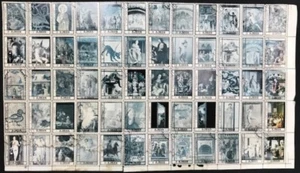 UAE AJMAN ERROR 1970 CLASSIC EUROPE ART SHEET OF 60 COMPLETE SET ALL WITH COLORS - Picture 1 of 1