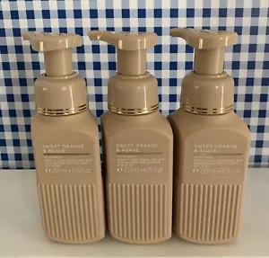 Three (3) ~ Bath Body Works ~ SWEET ORANGE & AGAVE ~ Gentle Foaming Hand Soap - Picture 1 of 1