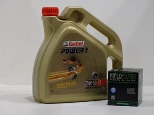 BMW R1150 R,RS,RT Bj:01-06,4 Ltr.,CASTROL Premium 20W50,Öl u. Ölfilter - Bild 1 von 1