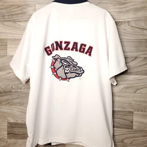 Champ Sports Gonzaga Bulldogs Baseball Style Button Up Jersey NCAA Size Large - Picture 1 of 9