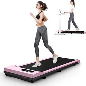 Walking Pad Treadmill 2 in 1, under Desk Treadmill Portable for Office & Home, W - Picture 1 of 8