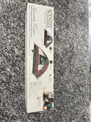 Wenzel camping tent 4 person outdoor,  9’x9’ , lightweight 11 lbs backpacking - Image 1 of 4