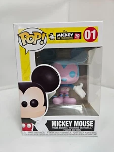 Funko Pop! Mickey Mouse 90 Jahre Disney #01 Blau & Lila Shop Limitiert Exklusiv - Bild 1 von 6