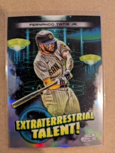 2023 Topps Cosmic Chrome Extraterrestrial Talent #ET18 Fernando Tatis Jr. - NM - Picture 1 of 1