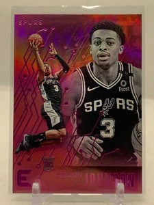 KELDON JOHNSON RC - 2019-20 CHRONICLES Basketball - ESSENTIALS Pink - #213 - Bild 1 von 2