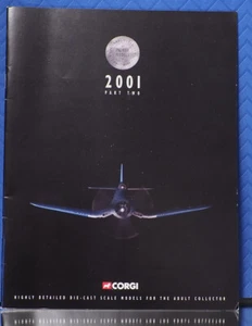 Corgi Catalog Premier Models 2001 Part 1 and Part 2 Full Yr Cars Airplanes Tanks - Picture 1 of 4