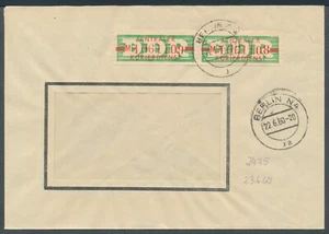 DDR 1959 ZKD Mi.-Nr. 30IIIM (2x) Berlin N4 22.6.60 - Dienstm. B - gestempelt /o - Imagen 1 de 2