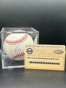 Melky Cabrera Signed Autographed Official MLB Baseball Steiner COA - Picture 1 of 8