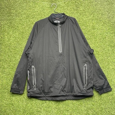 Sun Mountain RainFlex Jacket Mens 2XL LS 1/2 Zip Up Pullover Golf Lined Hiking - Image 1 of 4