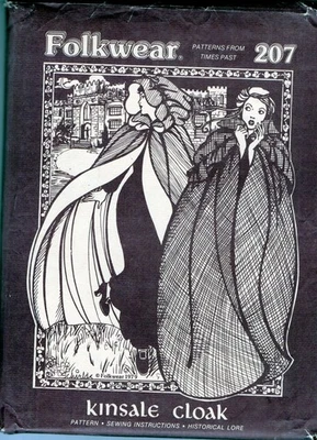 Folkwear Pattern - Kinsale Cloak - # 207 - Preowned      (2) - Image 1 of 3