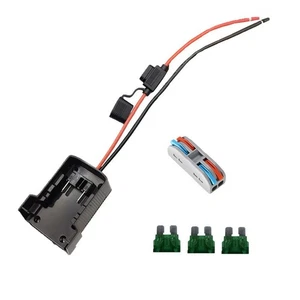 12AWG Battery Adapter Connector Cable for Power Delivery to Electric Tools - Picture 1 of 11