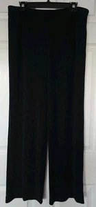 Pantalones negros Chico's Travelers talla 1 nuevos con etiquetas, elásticos, sin arrugas, cintura elástica - Imagen 1 de 7