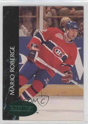 1992-93 Parkhurst Emerald Ice Mario Roberge #322 - Image 1 of 2