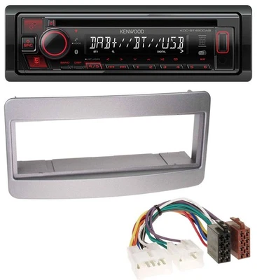Kenwood MP3 CD USB Bluetooth DAB Autoradio für Toyota Celica MR2 dunkelsilber - Bild 1 von 4