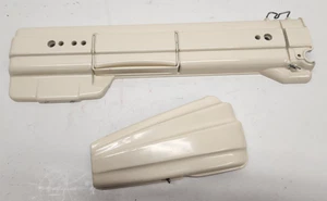 SINGER 301 301a Machine top cover parts Light Beige Oyster White tan w/ screws - Picture 1 of 24