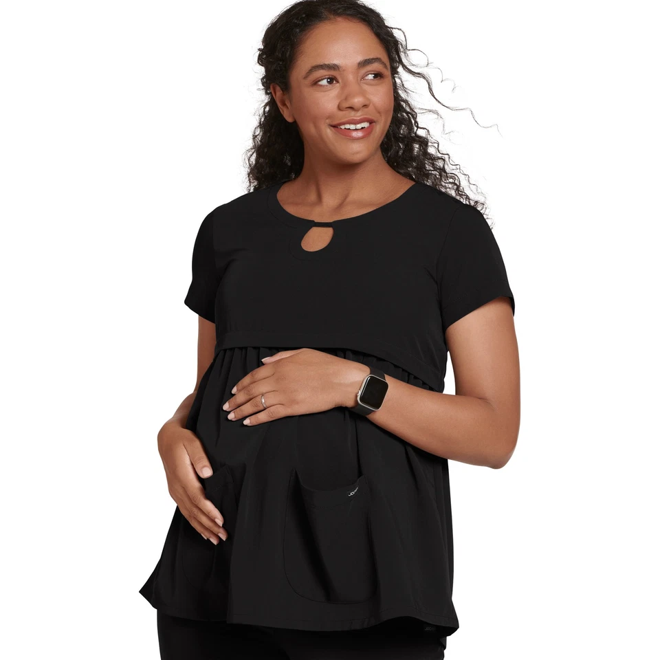 Blusa Médica de Maternidad Jockey Empire Waist para Mujer Foto 1 de 1