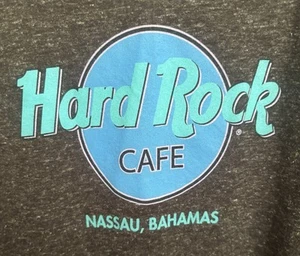 Hard Rock Cafe Bahamas Gray Sleeveless T-Shirt Women’s Large - Picture 1 of 4