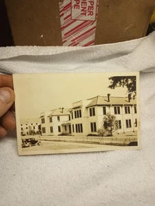 Antike Schwarzweiß Foto Postkarte Elizabeth Hotel Elizabeth Louisiana - Bild 1 von 4