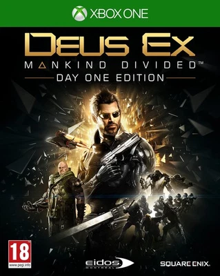 Deus Ex: Mankind Divided Day One Edition (Xbox  (Microsoft Xbox One) (UK IMPORT) - Image 1 of 4