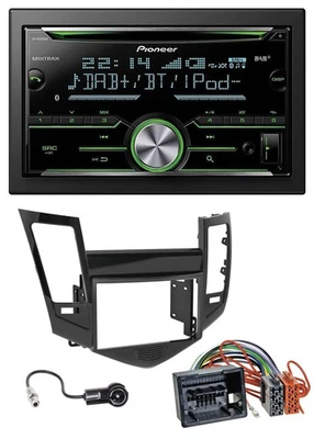 Pioneer Bluetooth MP3 DAB 2DIN USB CD Autoradio für Chevrolet Cruze ab 2009 - Bild 1 von 4