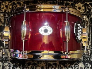 Slingerland 6.5" x 14" Studio King Snare Drum - Royal Crimson Lacquer - Picture 1 of 7
