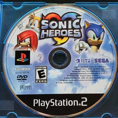 Sonic Heroes - Sony PlayStation 2 Disc Only - Image 1 of 4