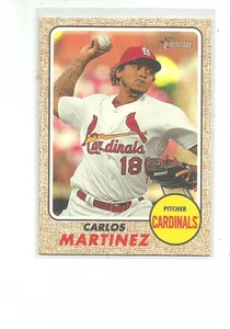 Topps Heritage #706B 2017 Carlos Martinez Action - Imagen 1 de 2